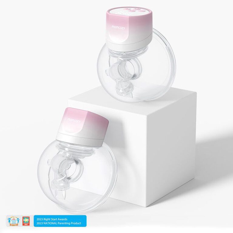 Momcozy S12 Pro двойна безжична помпа за кърма, две чашки в сутиен